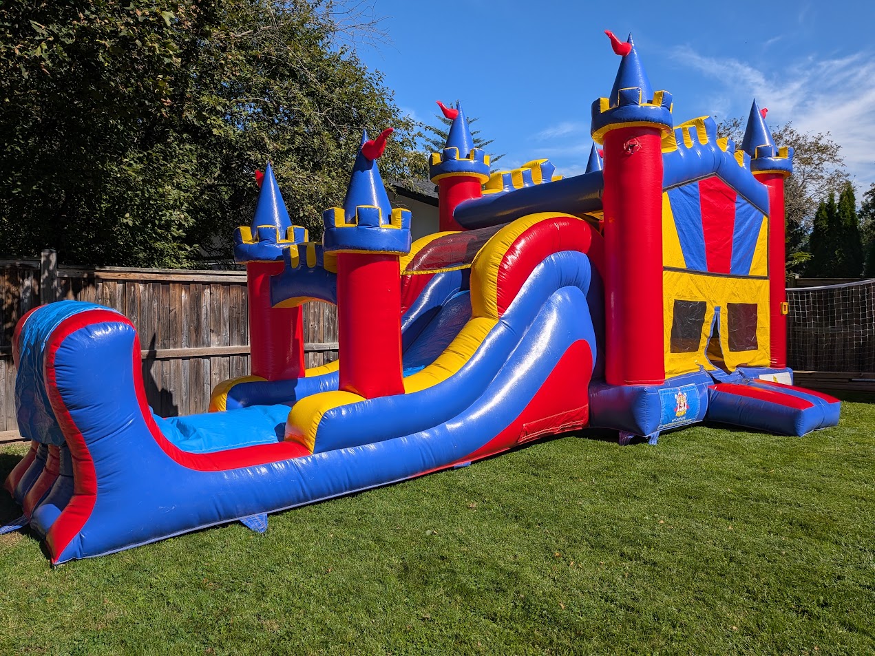 Superslide Bouncy Castle inflatable rental gallery view 2 — The Bouncy Castle King, serving the GTA