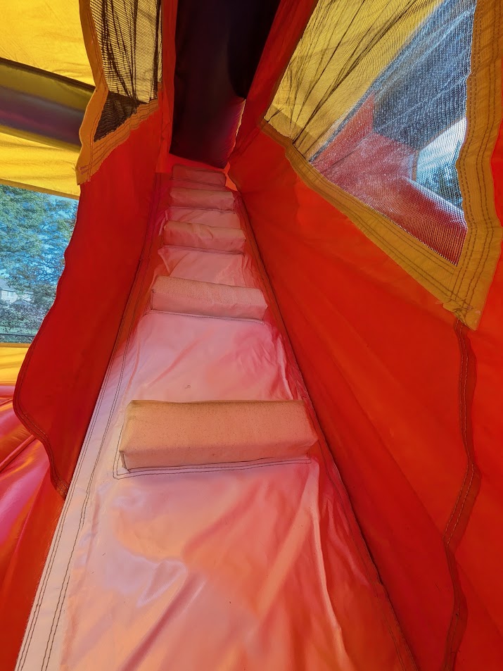 Crayon Combo Bouncy Castle inflatable rental gallery view 4 — The Bouncy Castle King, serving the GTA