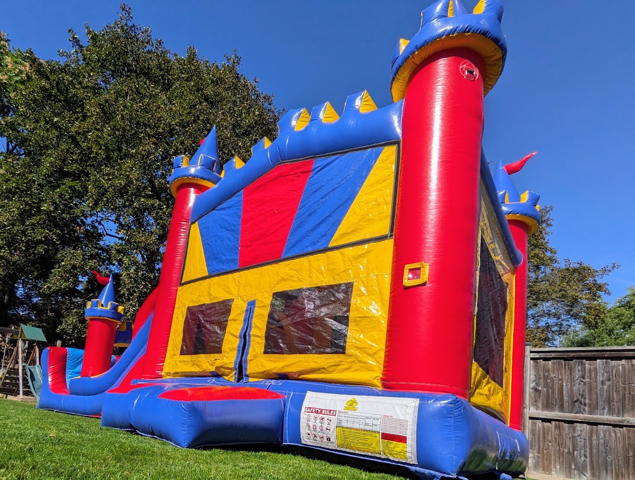 Superslide Bouncy Castle inflatable rental gallery view 4 — The Bouncy Castle King, serving the GTA