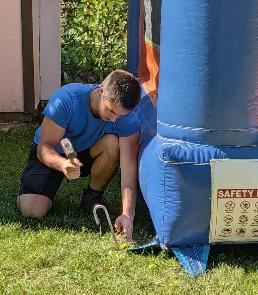 Classic Colorful Bouncy Castle inflatable rental gallery view 8 — The Bouncy Castle King, serving the GTA