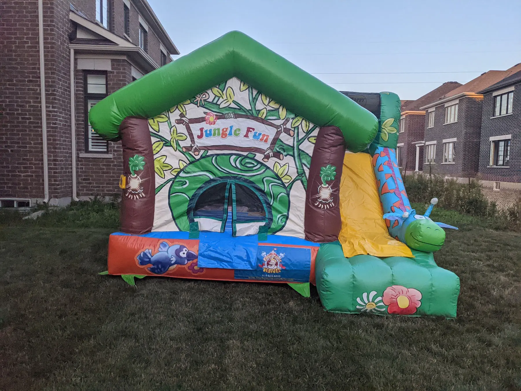 Jungle Fun Bouncy Castle inflatable rental gallery view 4 — The Bouncy Castle King, serving the GTA