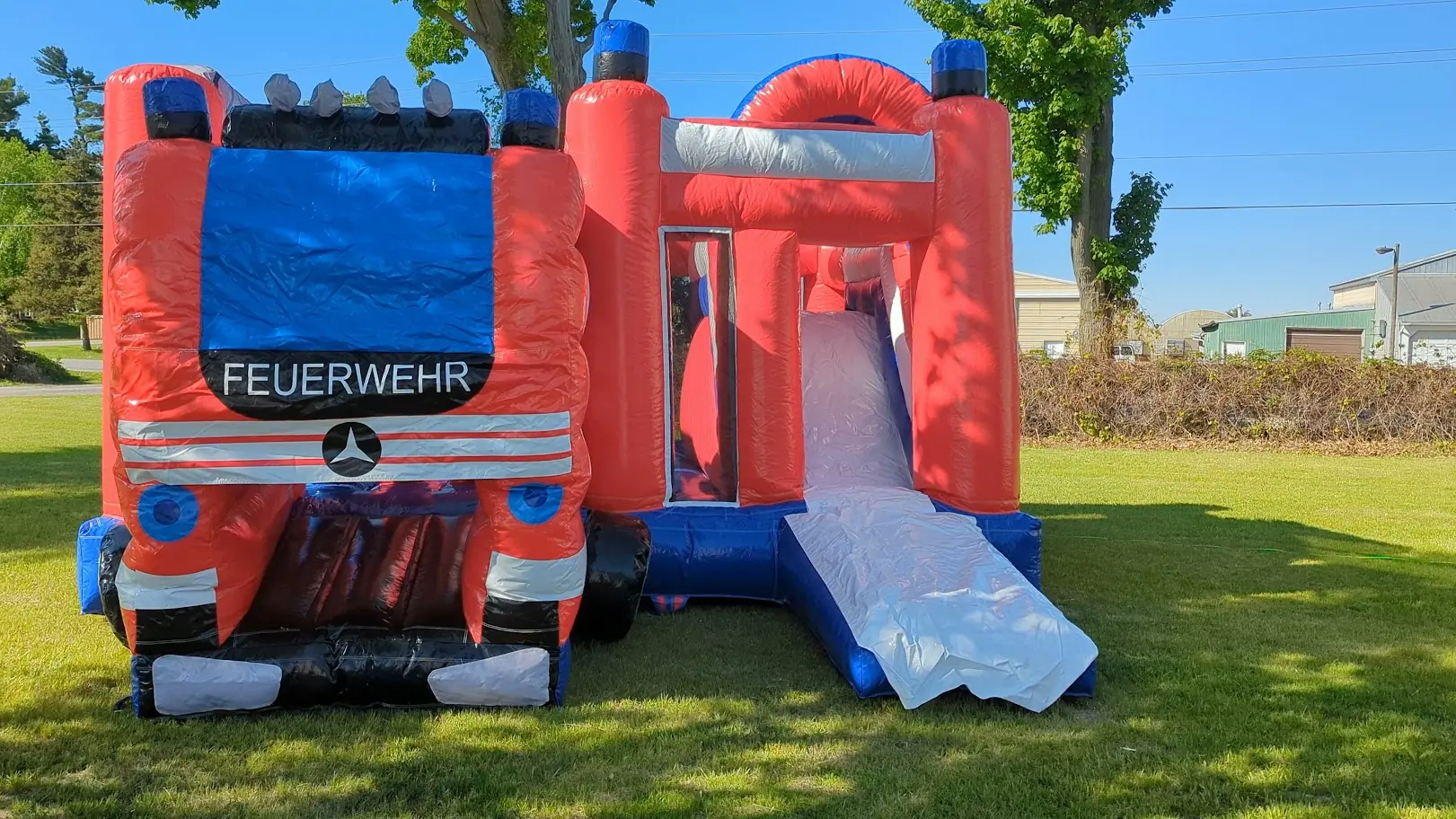 Firetruck Bouncy Castle inflatable rental gallery view 7 — The Bouncy Castle King, serving the GTA
