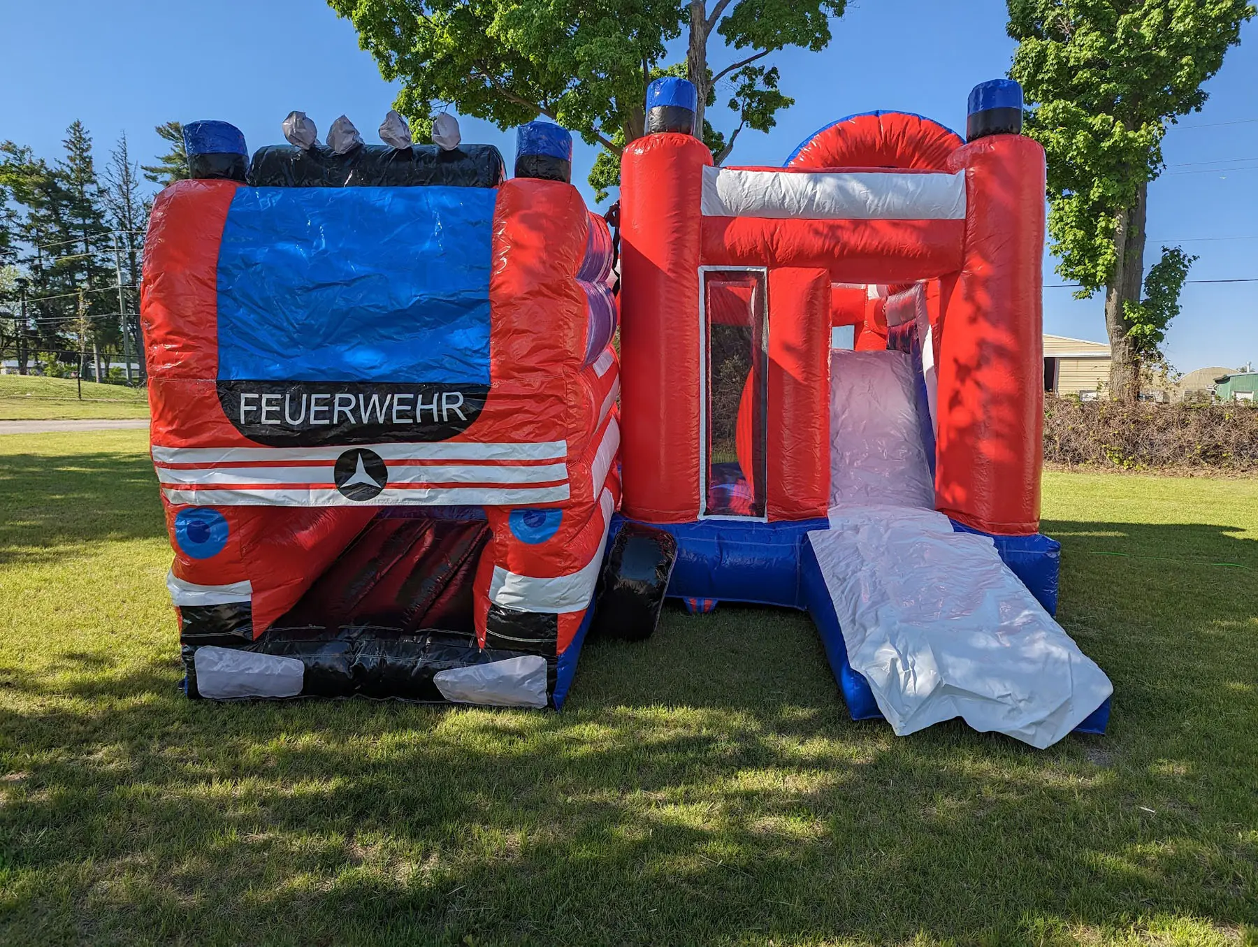 Firetruck Bouncy Castle inflatable rental gallery view 5 — The Bouncy Castle King, serving the GTA
