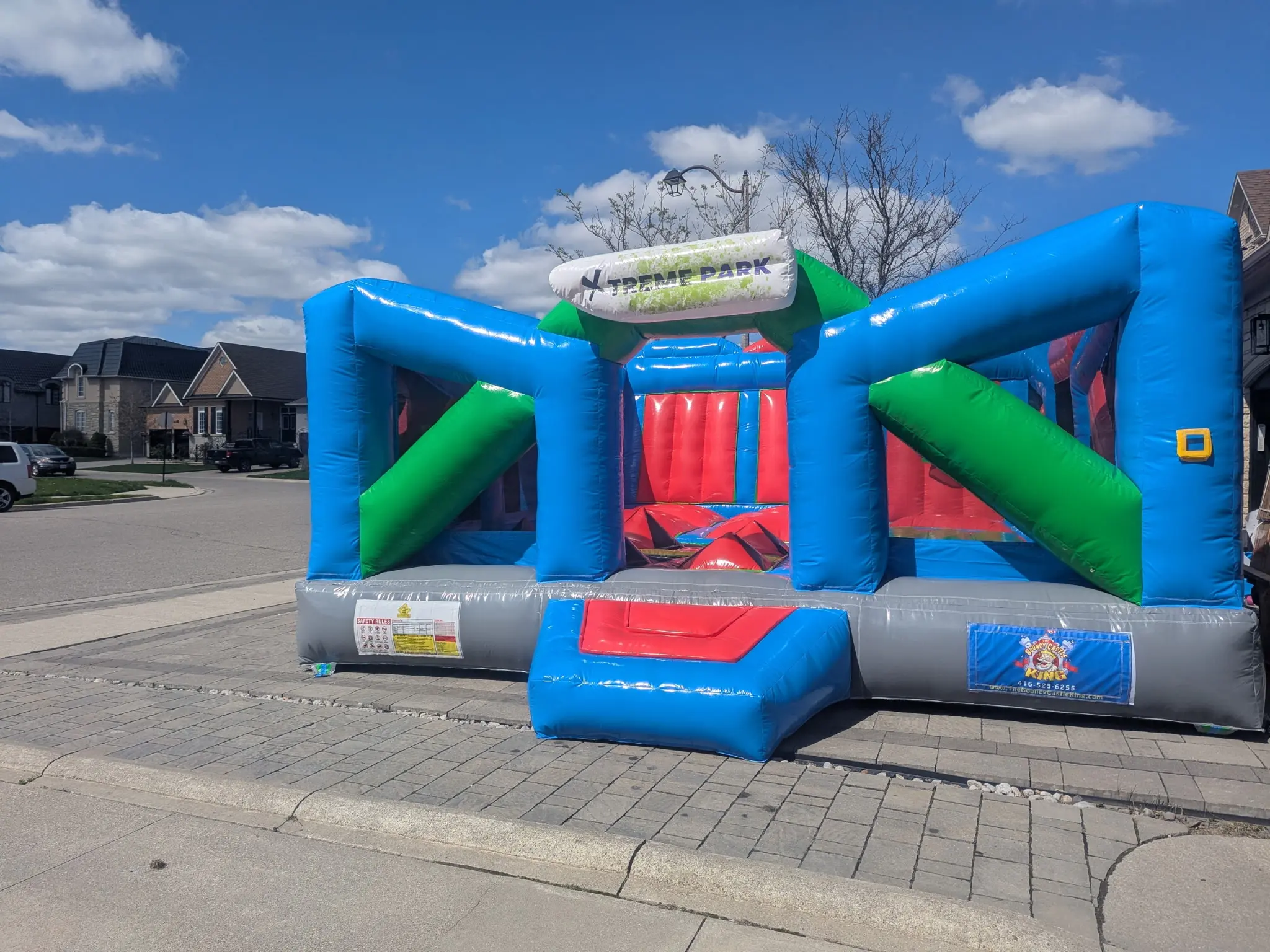 Xtreme Park Bouncy Castle (Adults Too) inflatable rental gallery view 2 — The Bouncy Castle King, serving the GTA