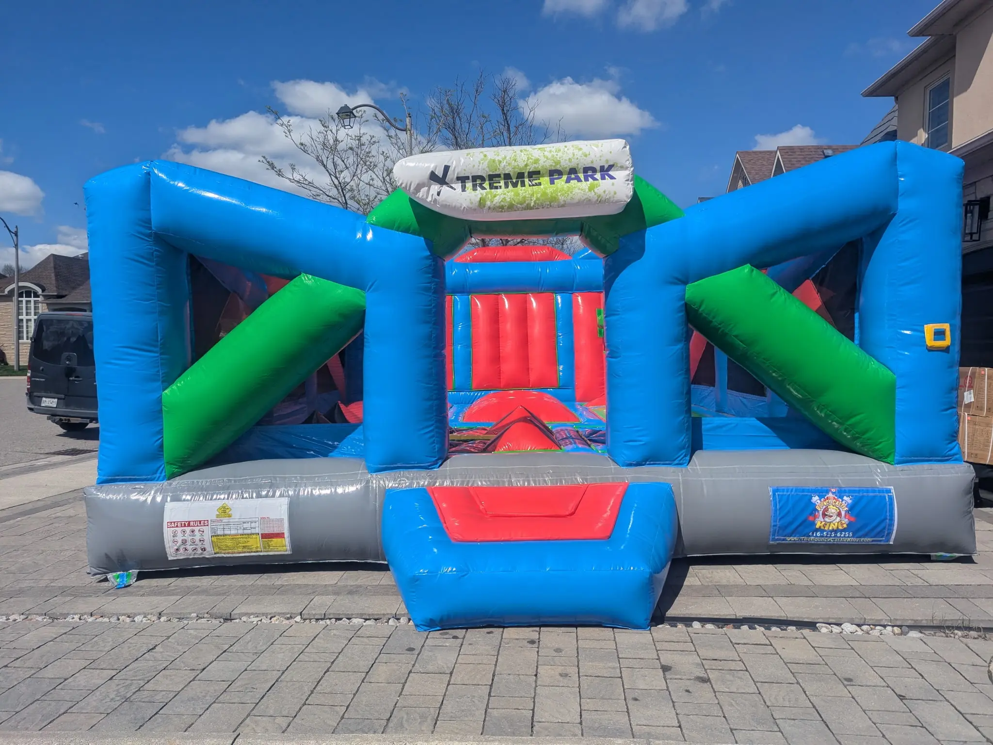 Xtreme Park Bouncy Castle (Adults Too) inflatable rental gallery view 6 — The Bouncy Castle King, serving the GTA