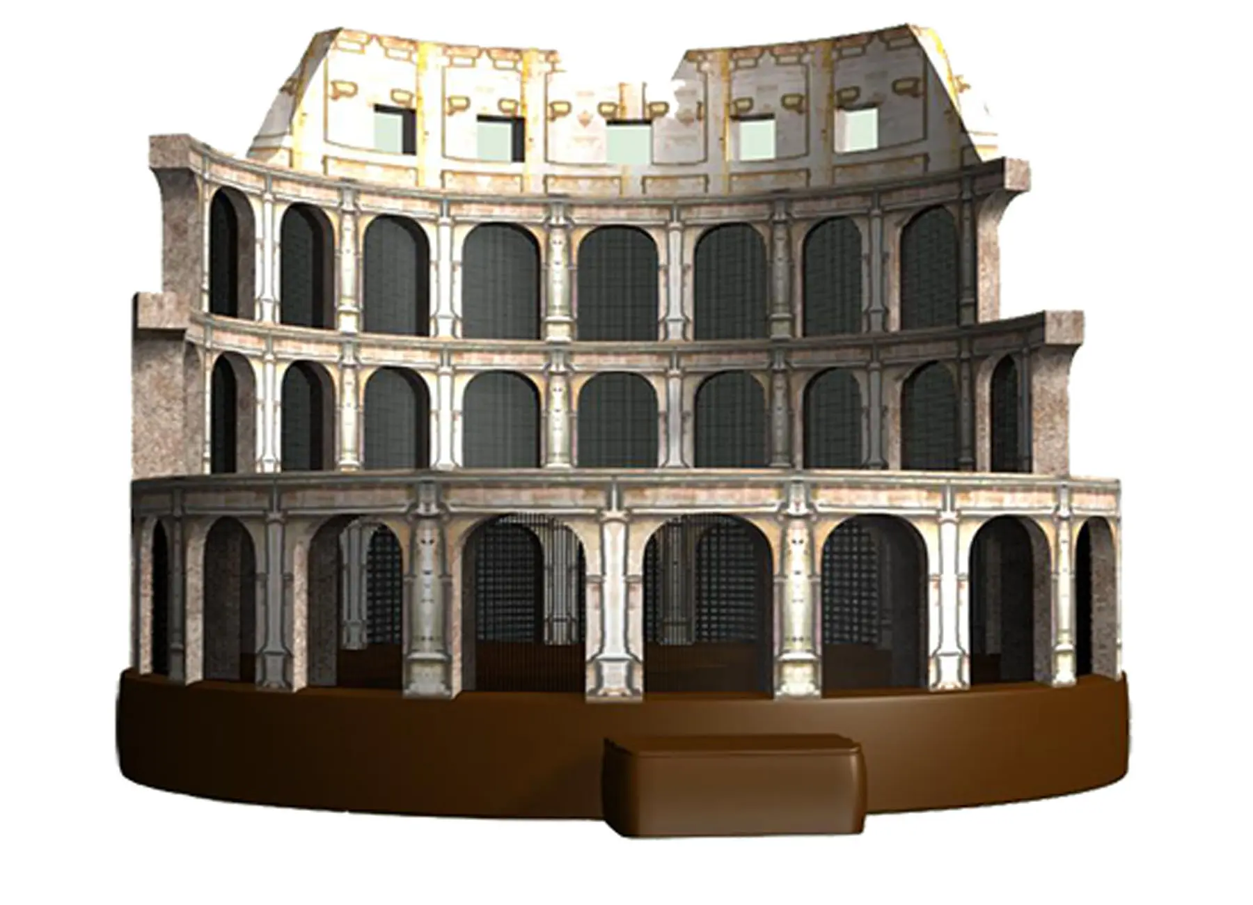 Roman Gladiator Colosseum Bouncy Castle (Adults Too) inflatable rental gallery view 2 — The Bouncy Castle King, serving the GTA