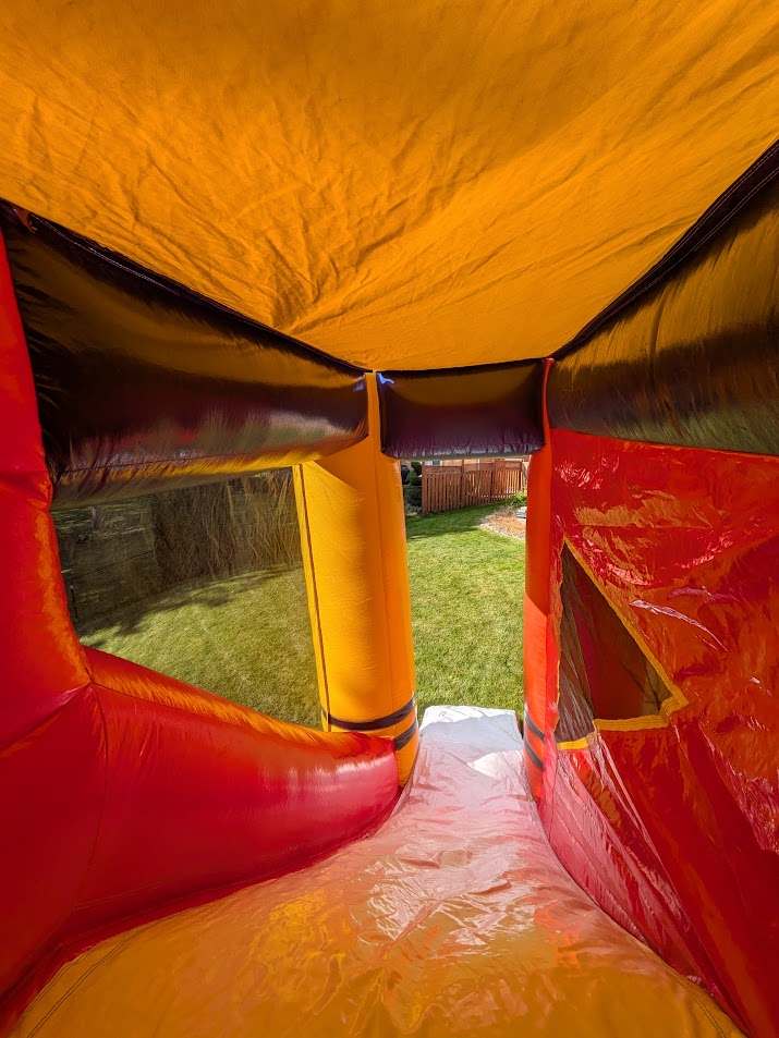 Crayon Combo Bouncy Castle inflatable rental gallery view 5 — The Bouncy Castle King, serving the GTA