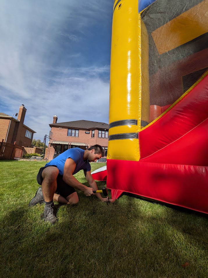 Crayon Combo Bouncy Castle inflatable rental gallery view 6 — The Bouncy Castle King, serving the GTA