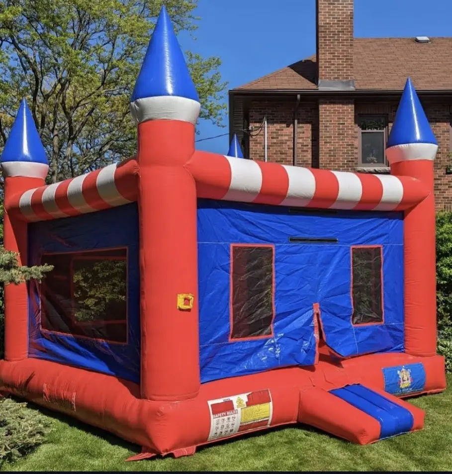 Carnival Theme Bouncy Castle inflatable rental gallery view 4 — The Bouncy Castle King, serving the GTA
