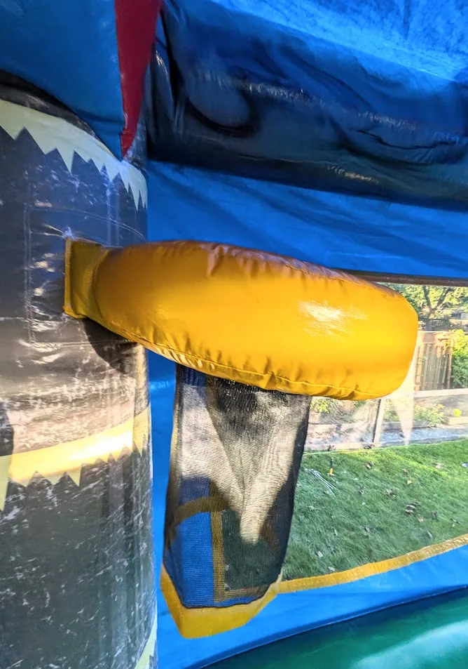 Double Slide Tropical Bouncy Castle inflatable rental gallery view 5 — The Bouncy Castle King, serving the GTA